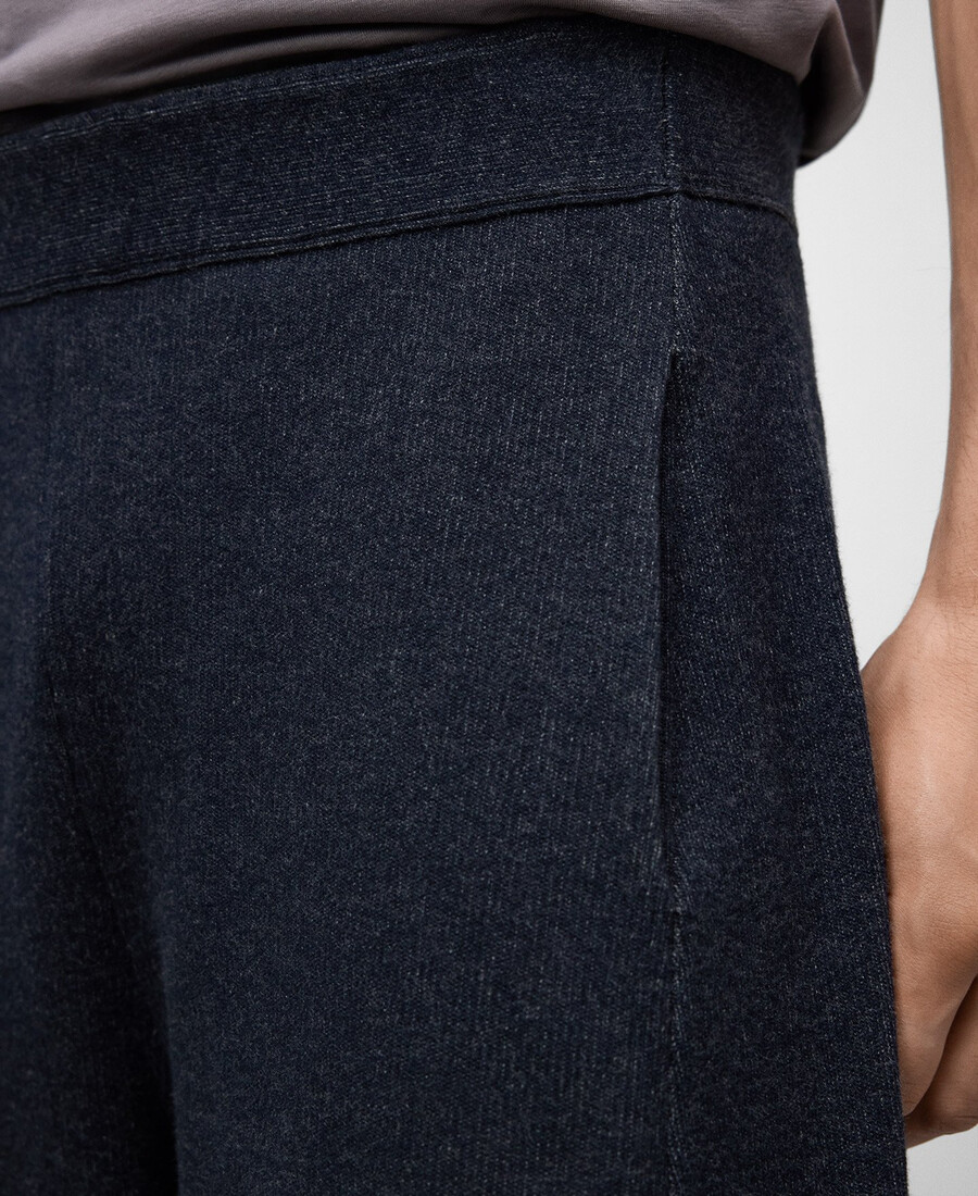 pantaloni da uomo in maglia aderente