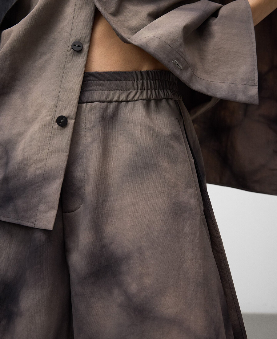 gonna e pantaloni tie-dye da uomo