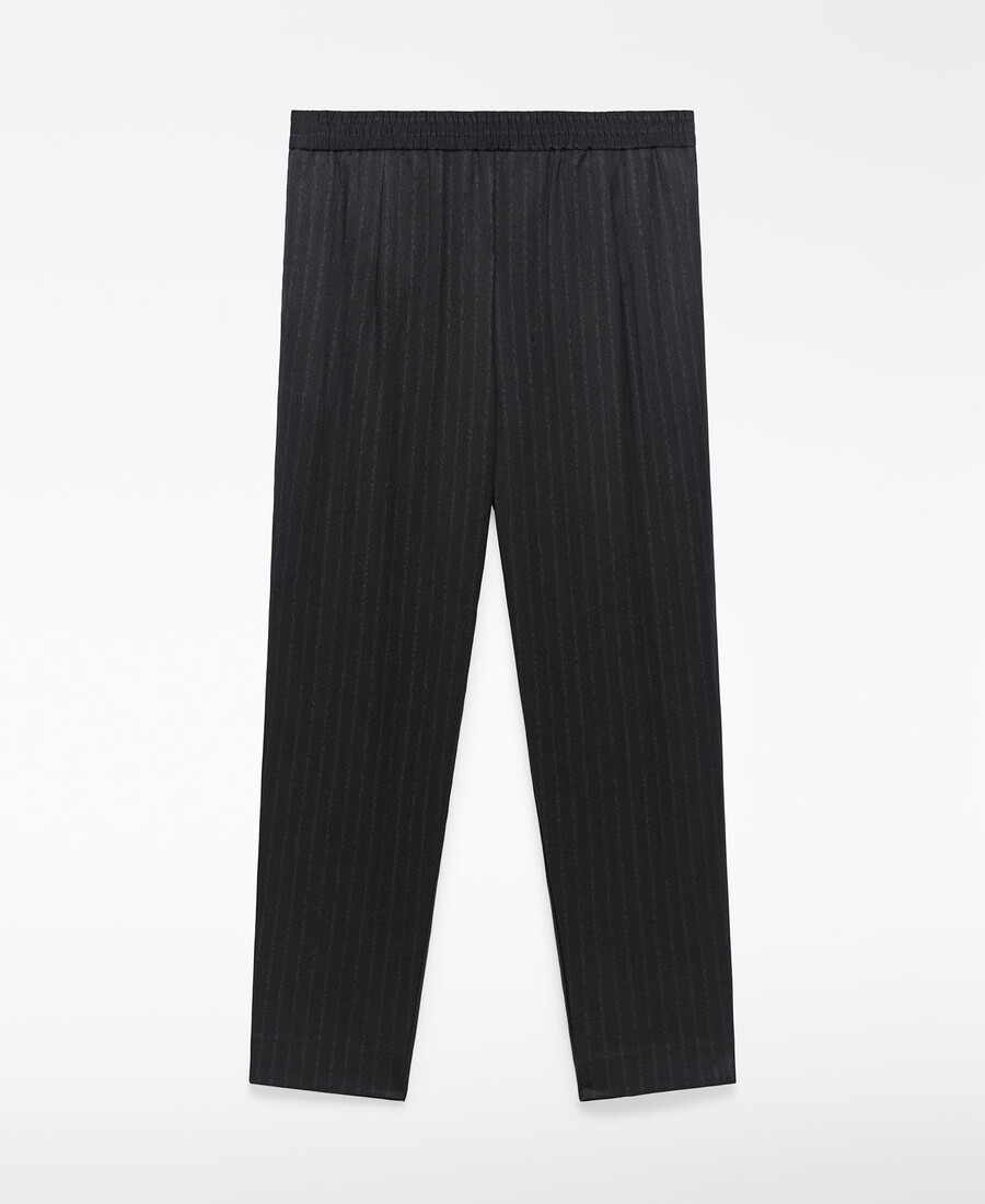 pantaloni dritti a righe da uomo