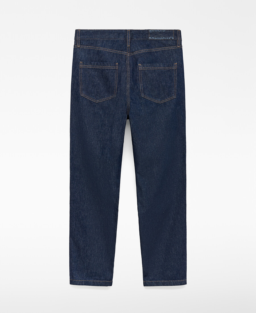 pantaloni in denim regular fit da uomo