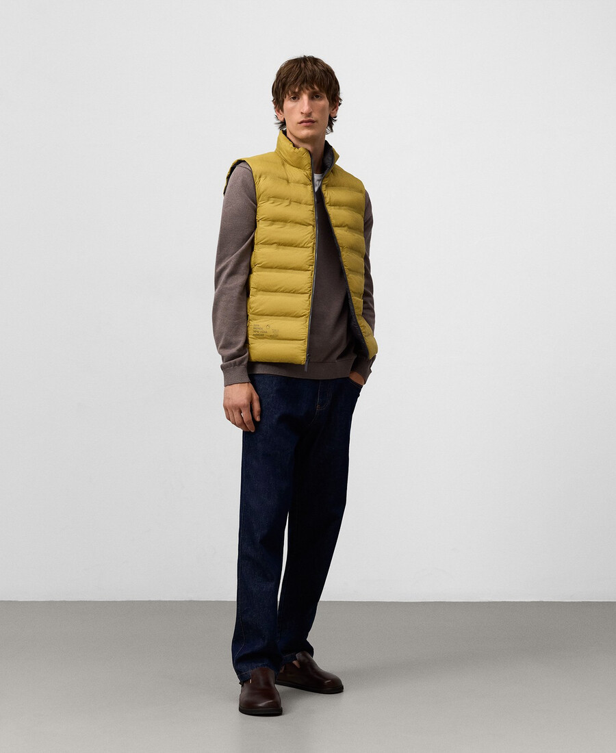 gilet imbottito reversibile uomo